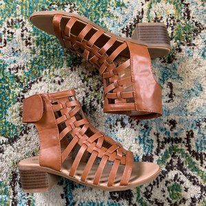 FabKids Strappy Ankle Sandals